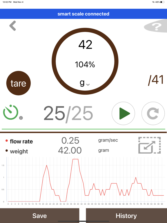 Espresso Scale with Timer screenshot 3