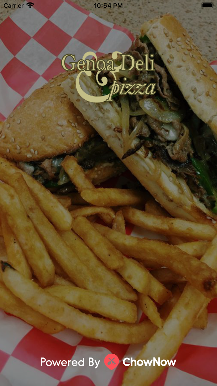 Genoa Deli  Pizza