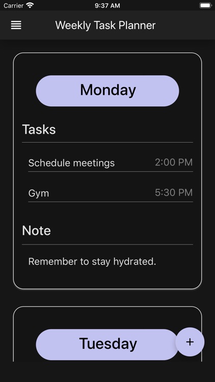 Weekly Task Planner screenshot-4