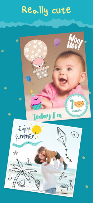 Cute - Baby Photo Editor(圖7)-速報App