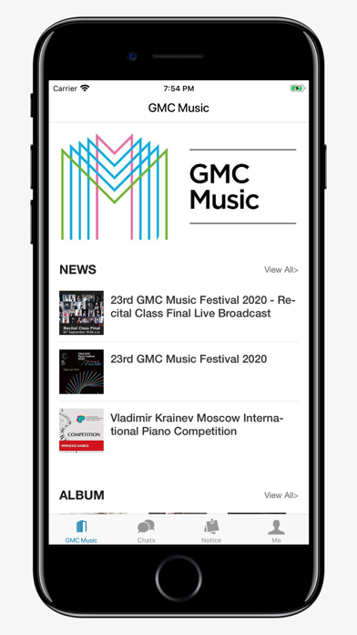 GMC Music screenshot 2