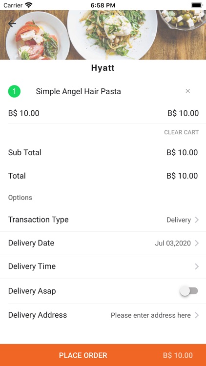 Go Get It Customer App