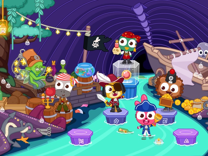 泡泡小镇海盗大冒险-解谜剧情公主游戏