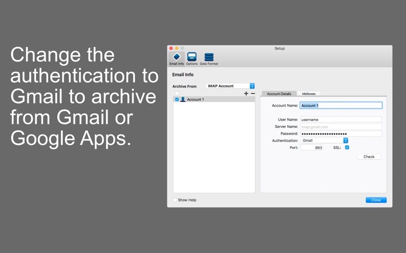 Mail Archiver X Easy