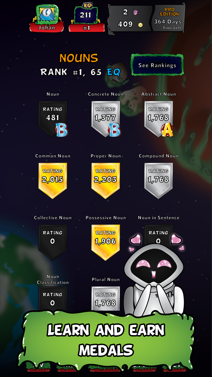 GramMars Wars - Grammar Game