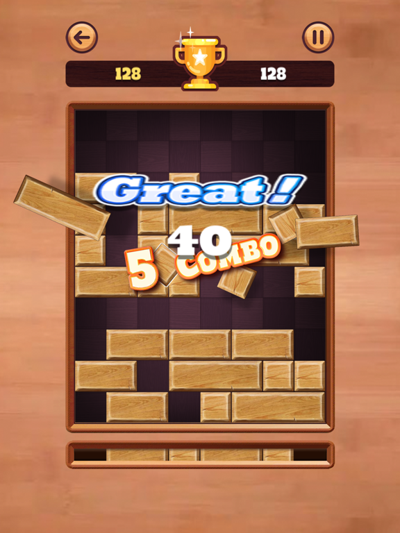 Wood Drop: Slide Block Puzzle screenshot 2