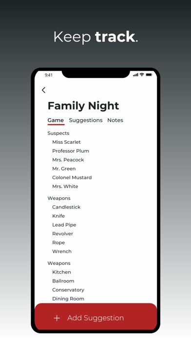 Clue Detective Notebook screenshot 1