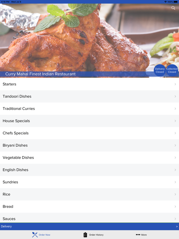 Curry Mahal Finest Indian