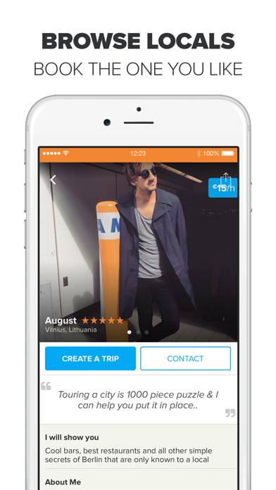 Showaround – Find a Local to Show You Around screenshot