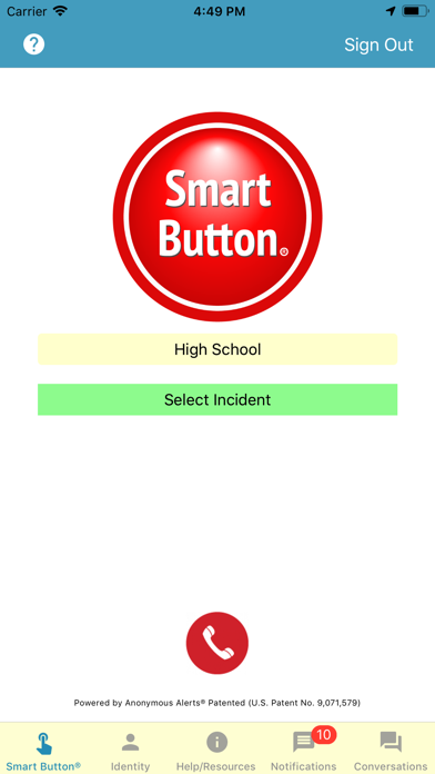 How to cancel & delete Smart Button® Panic Button from iphone & ipad 2