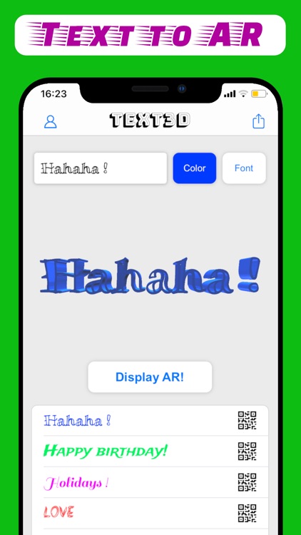 Text3D - Text to AR