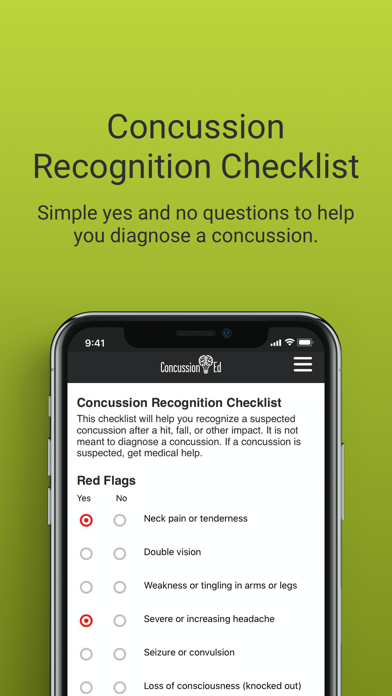 How to cancel & delete Concussion Ed from iphone & ipad 3