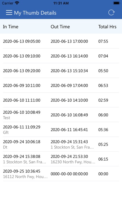 Employee Hours Tracker screenshot-4
