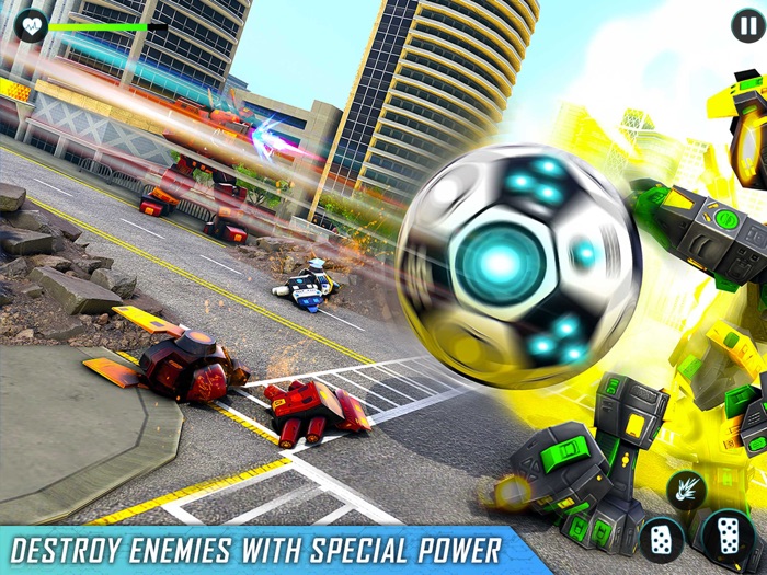 Football Robot Games Transform