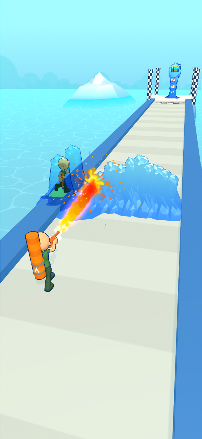 Flame Runner - Adventure Game