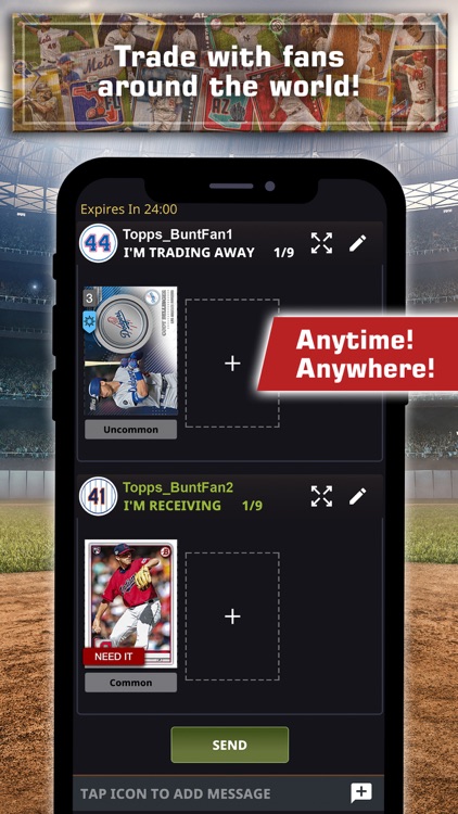 Topps® BUNT® MLB Card Trader
