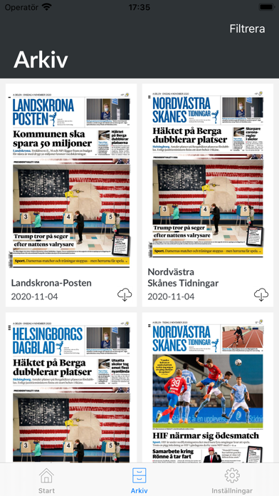 HD E-tidning screenshot 2