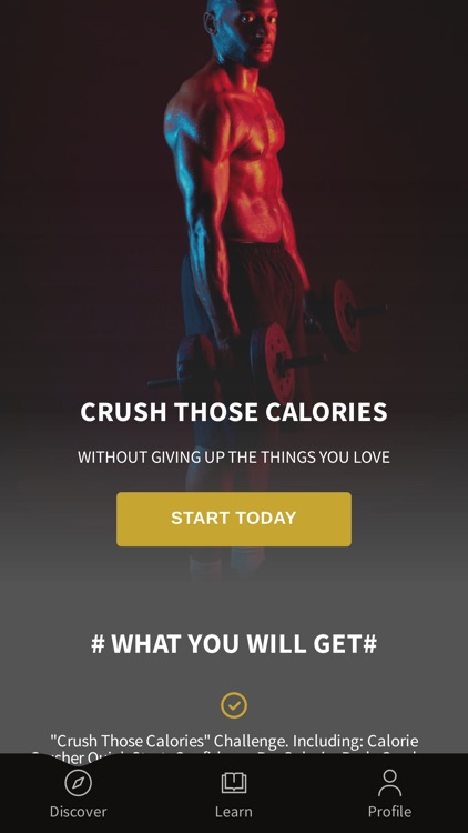 Crush Those Calories