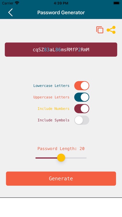 Strong Password Generator App screenshot-5