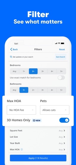 Zillow Real Estate & Rentals app screenshot