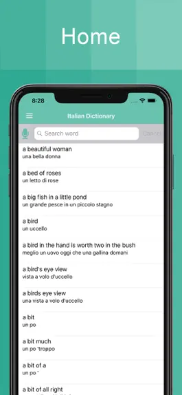 Game screenshot Italian Dictionary Offline apk