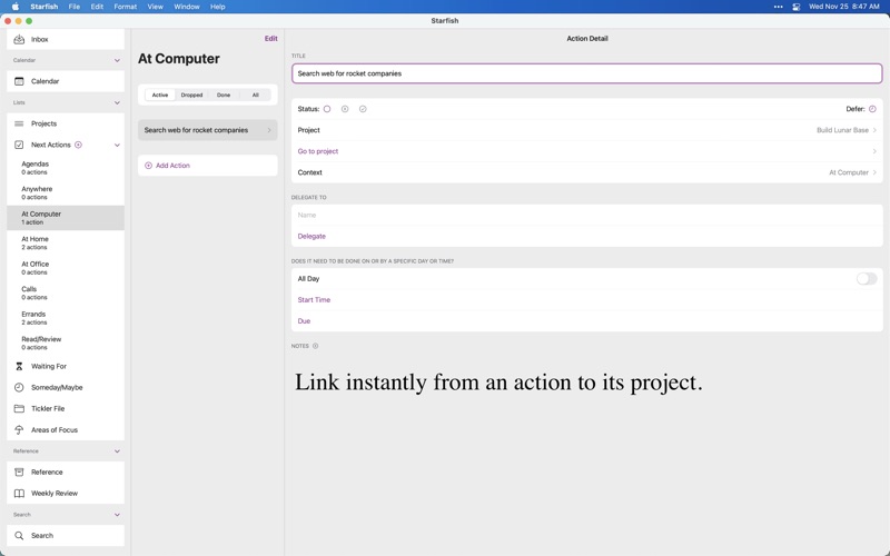 Starfish — Get Things Done