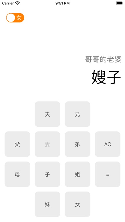 称呼计算器-理清亲属关系