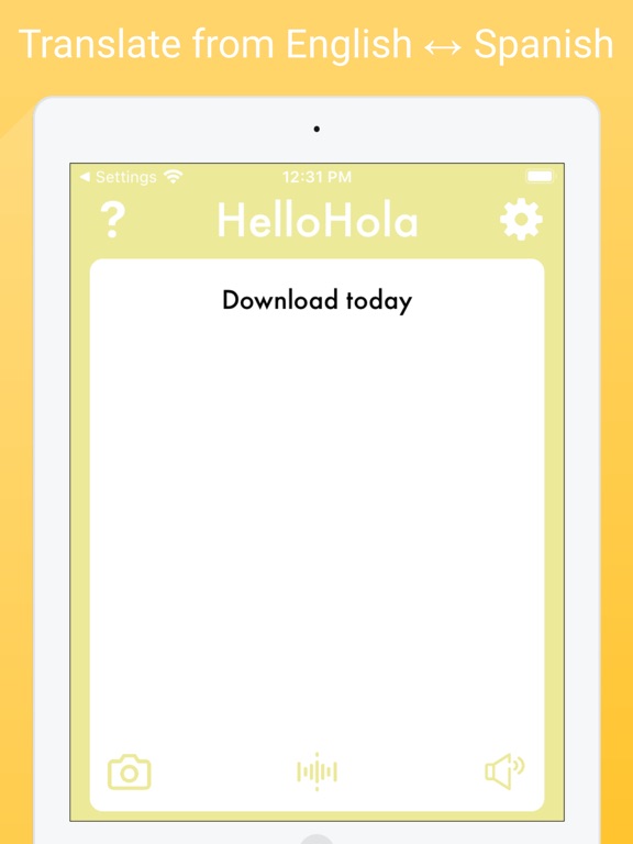 Hello Hola  Spanish Translatorのおすすめ画像1