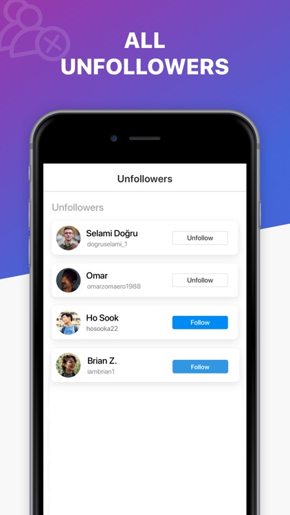 Profile+ Unfollowers Tracker screenshot-4