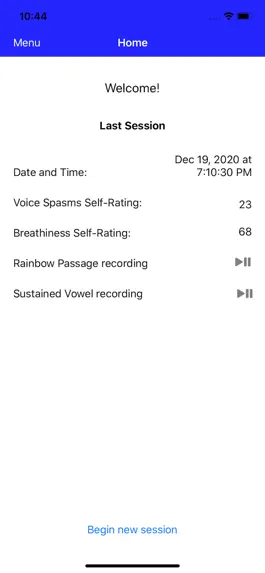 Game screenshot MyVoice - Self-Rating Log mod apk