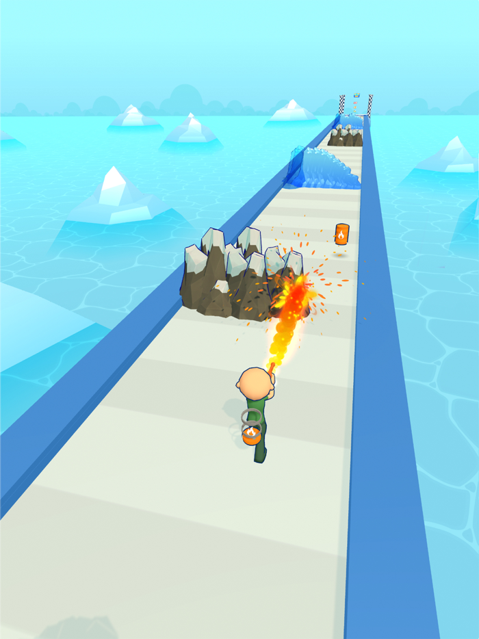 Flame Runner - Adventure Game