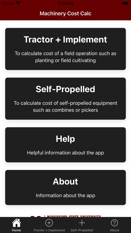 Machinery Cost Calc