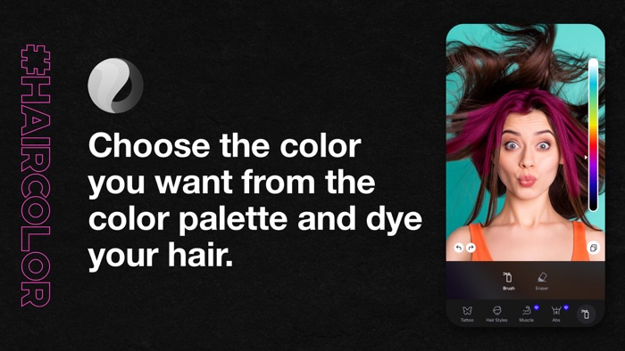 Tattoo  Hair - Body Builder