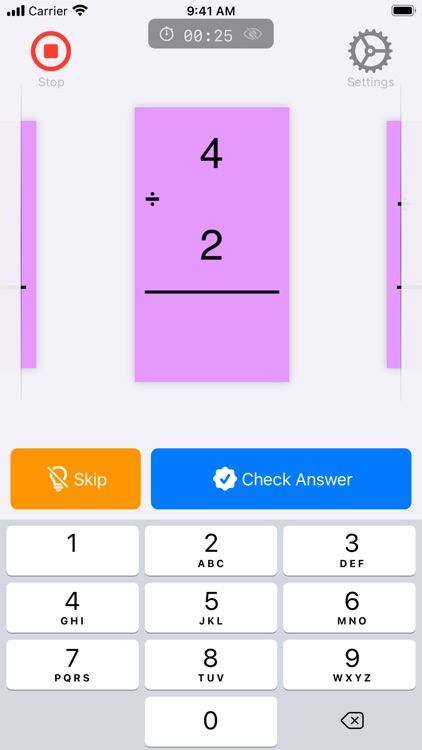 FlashToPass - Math Flash Cards screenshot-3