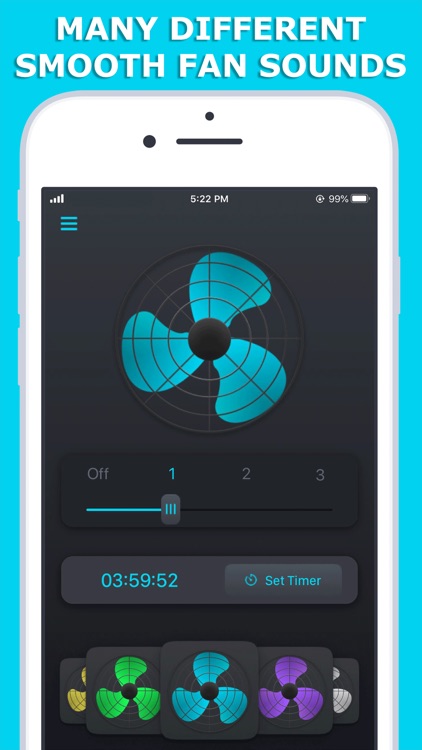 Sleep Aid Fan White Noise
