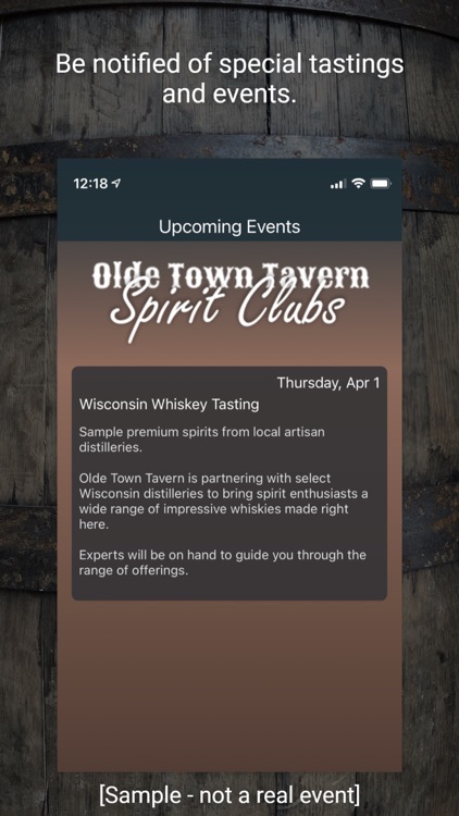 Olde Town Tavern Spirit Clubs screenshot-4