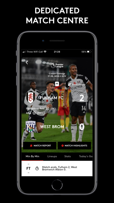 Official Fulham FC App screenshot 4