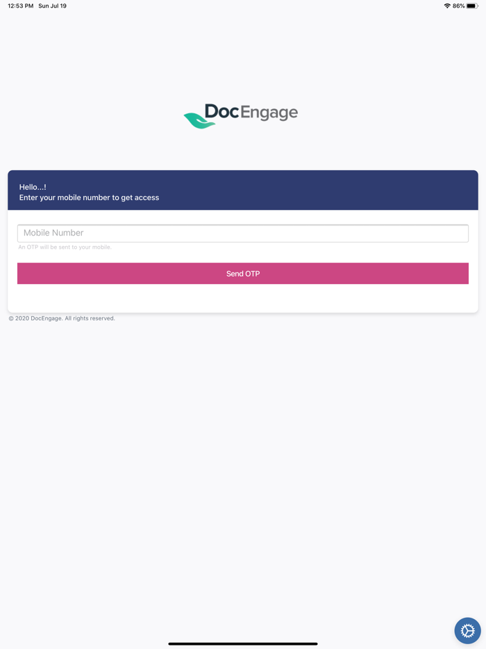 DocEngage - Patient App
