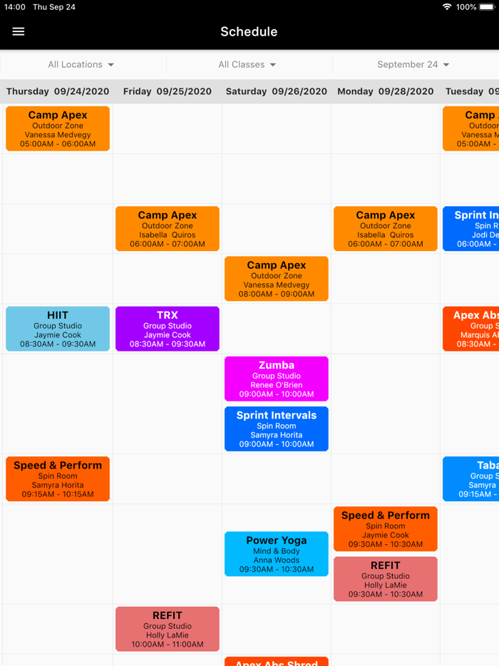 Athletic Apex Health Clubs