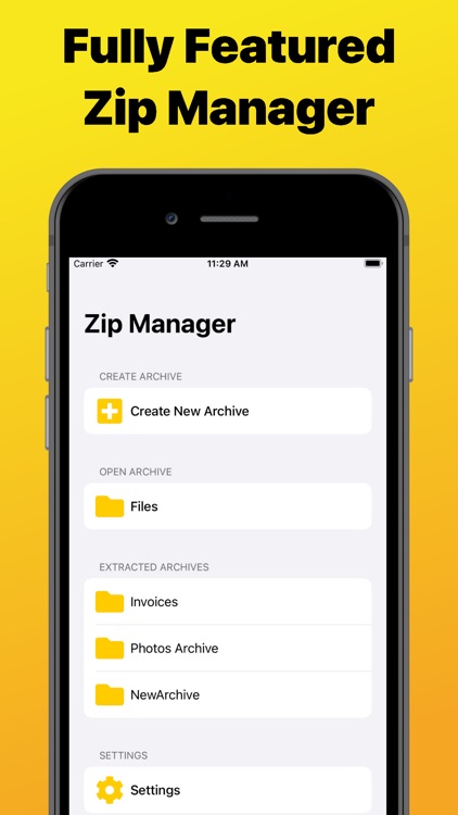 Zip Manager - Unzip & Archive screenshot-4