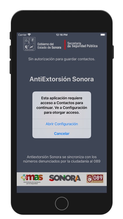 Antiextorsión Sonora