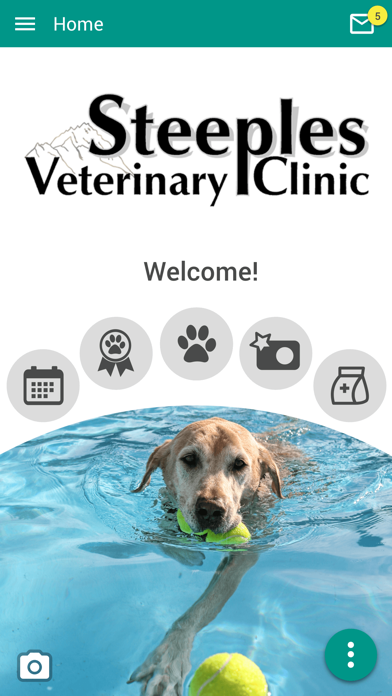 How to cancel & delete Steeples Veterinary from iphone & ipad 1