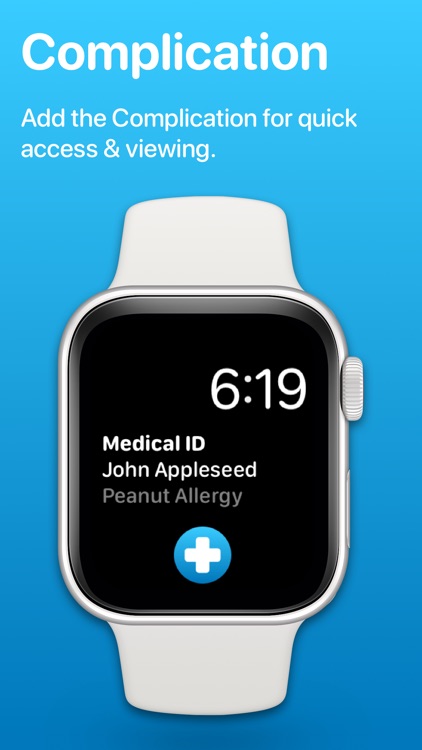 MediWear: Medical ID for Watch