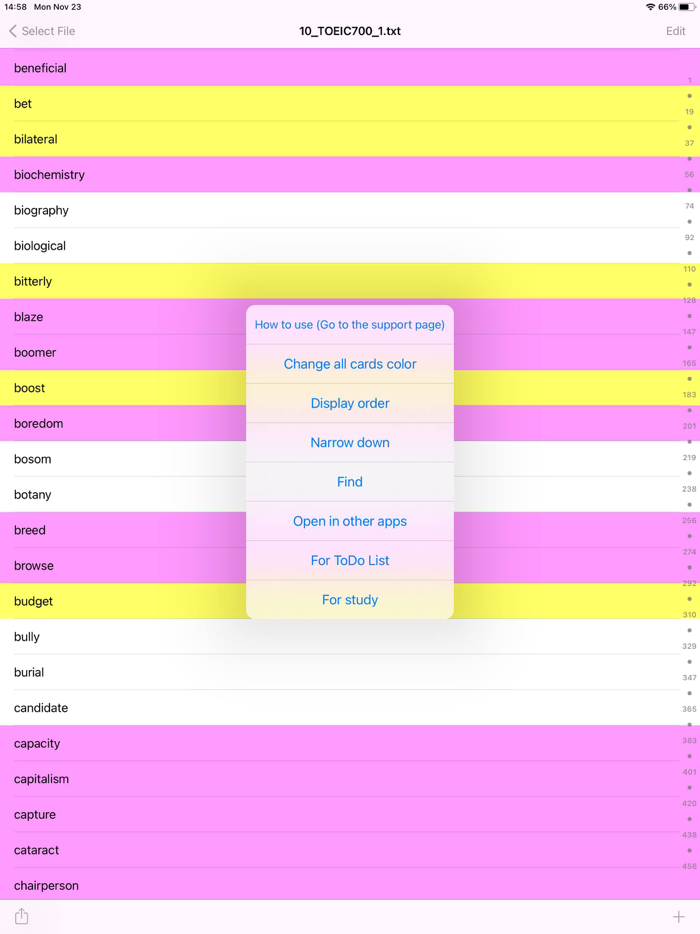 mobatan2 Lite word book