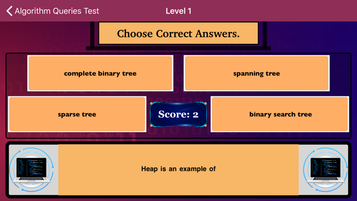 Algorithm Queries Test