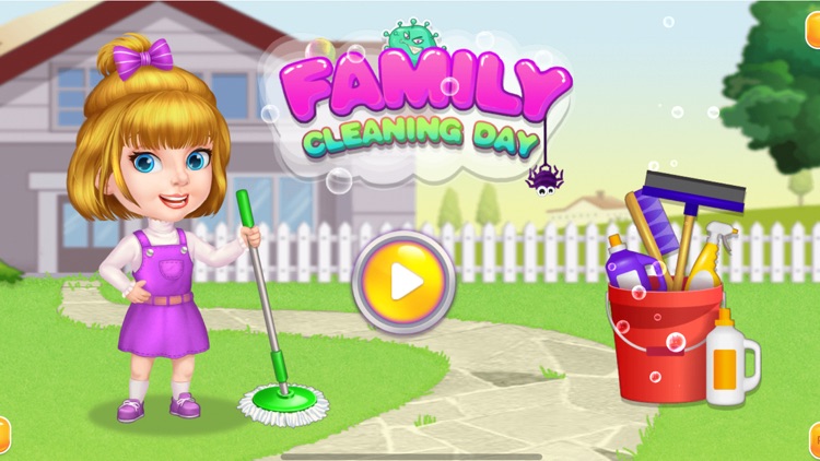 Family cleaning day-Home Clean screenshot-0
