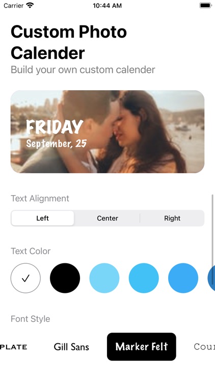 Color Photo Calendar Widget screenshot-4