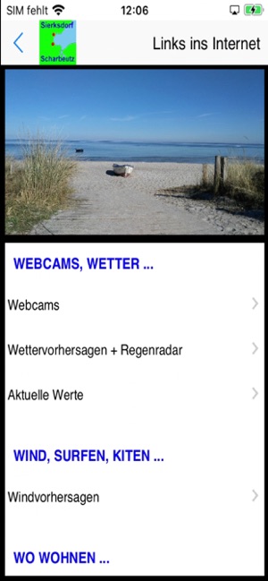 Scharbeutz App für den Urlaub(圖6)-速報App