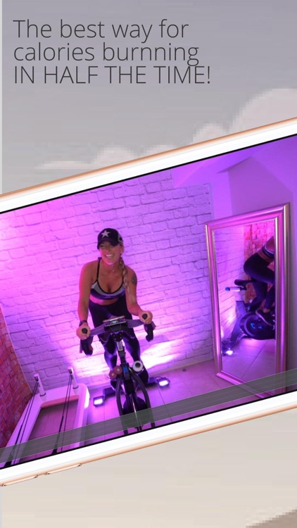 Spinning Sweat Exercise App