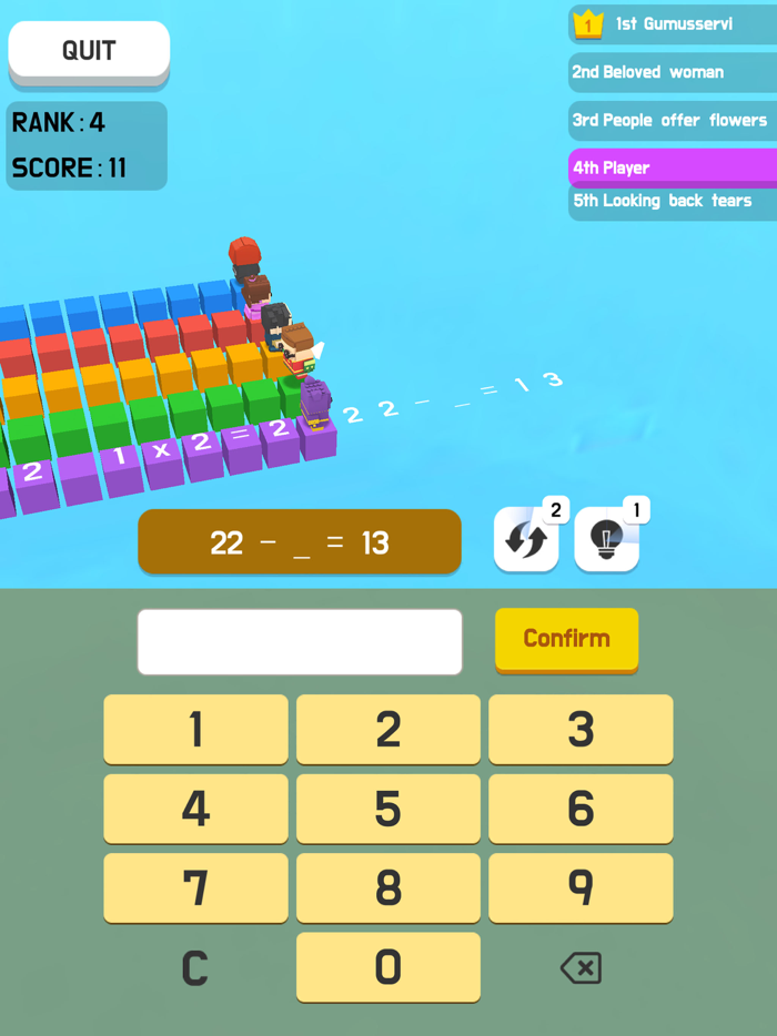 NumRace - Math Puzzle Games